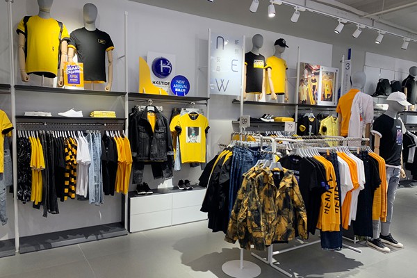 HX男装店铺展示