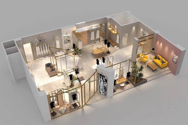 范卡图女装店铺形象