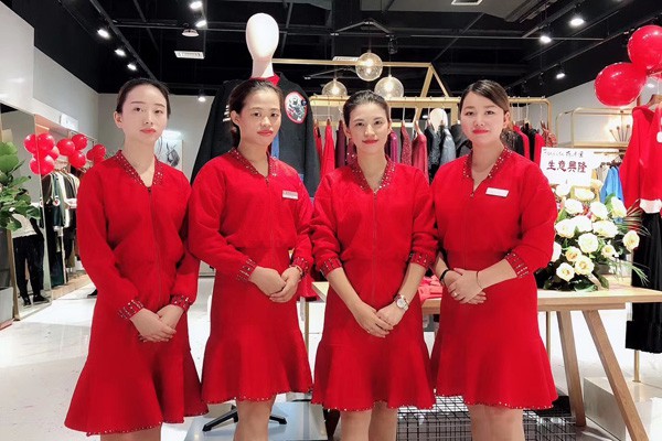 范卡图女装店铺形象