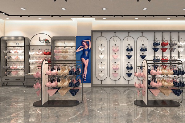 爱黛内衣店铺展示