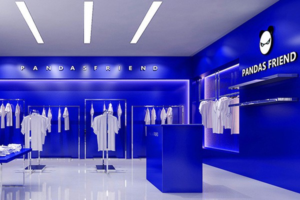 熊猫休闲装店铺展示