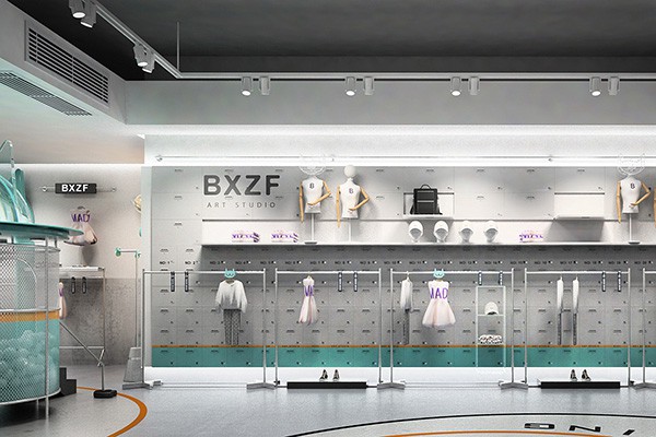 小资范童装店铺形象