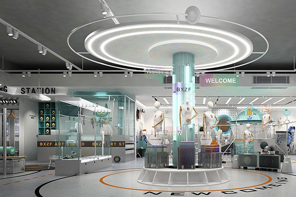 小资范童装店铺展示