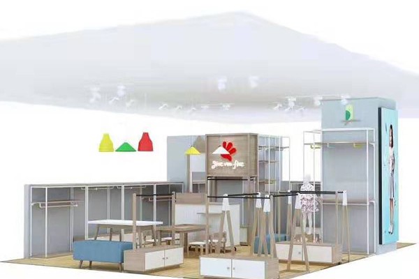 捷米梵童装店铺展示