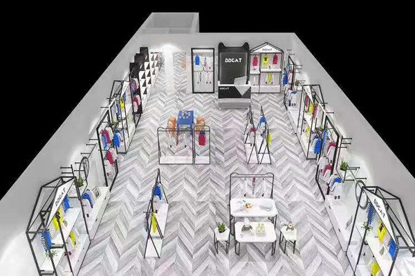 叮当猫童装店铺形象