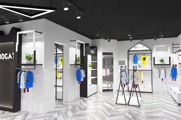 叮当猫童装店铺展示