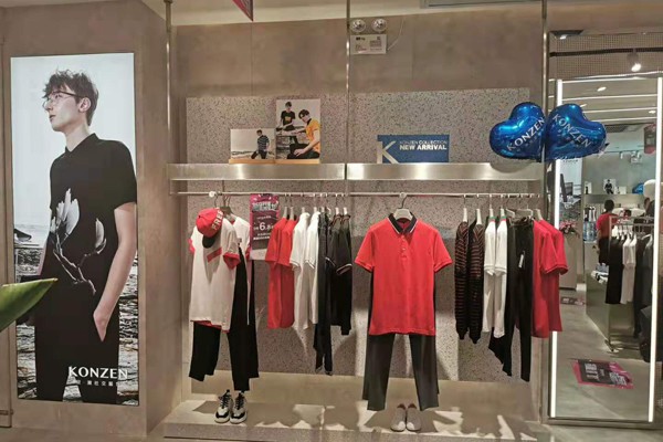 空间男装店铺形象