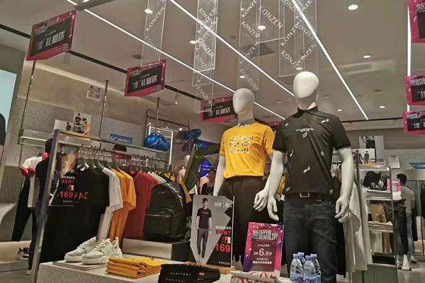 空间男装店铺形象