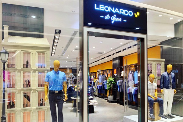利奥纳多男装店铺展示