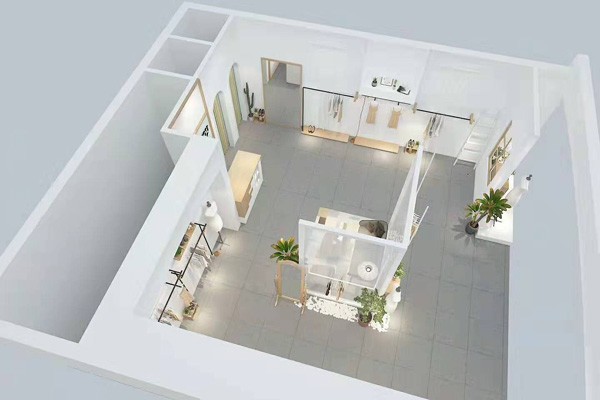 雷尼德男装店铺形象