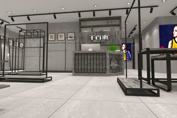 千百惠女装店铺形象