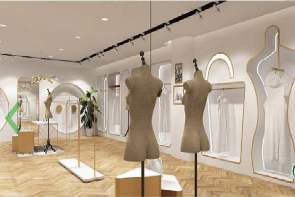 浙妮女装店铺展示