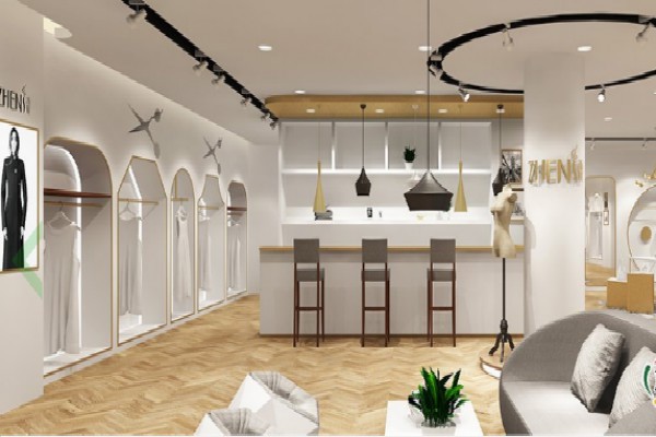 浙妮女装店铺展示