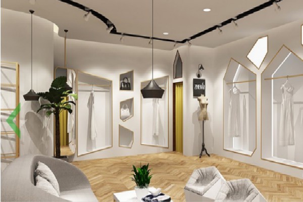 浙妮女装店铺展示