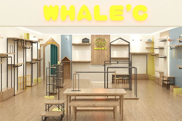 海威迩童装店铺展示