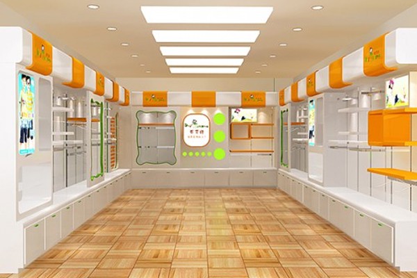 百变娃童装店铺形象
