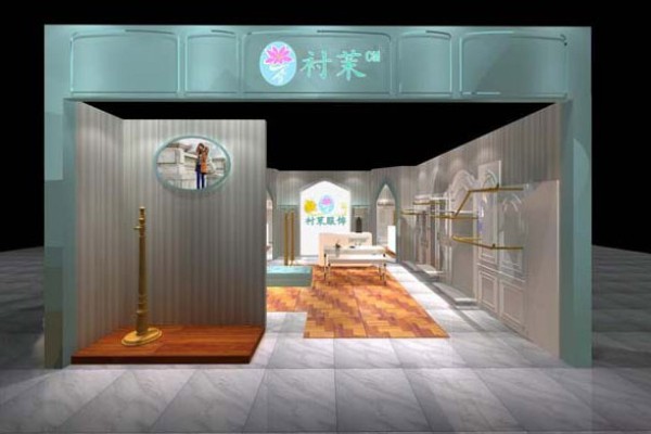 衬茉女装店铺展示
