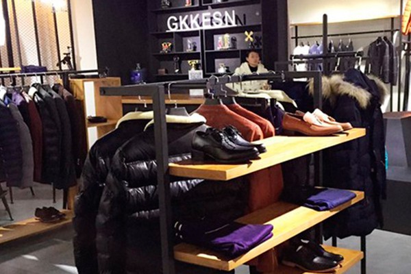 积客绅男装店铺形象