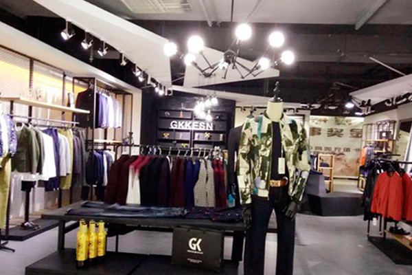 积客绅男装店铺形象