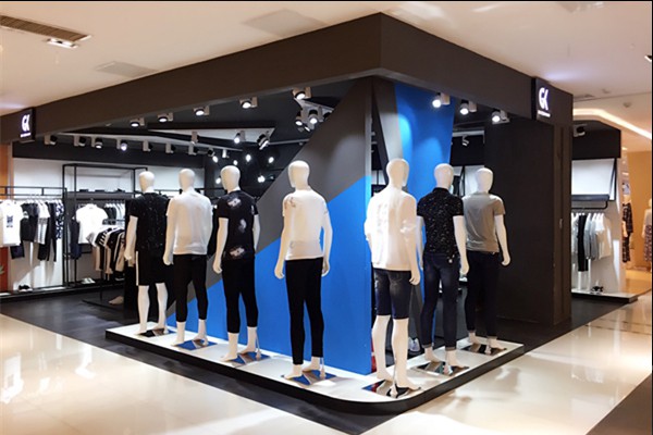 积客绅男装店铺形象