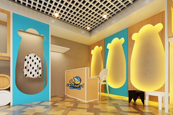 酷小鸭童装店铺形象