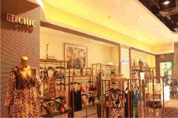 BECHIC内衣店铺展示