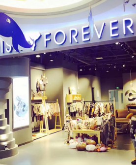CHERISHFOREVER童装店铺展示
