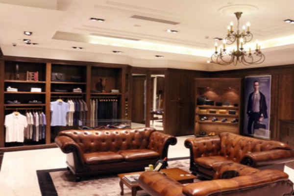 活力佳男装店铺形象