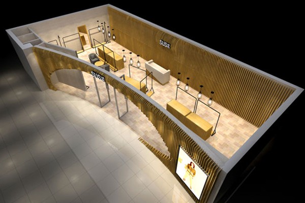 述色女装店铺展示