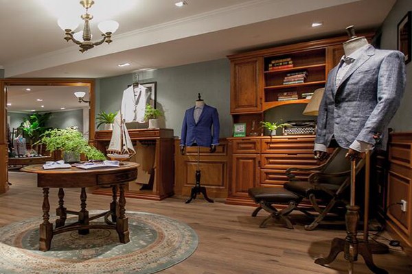 博铂男装店铺展示