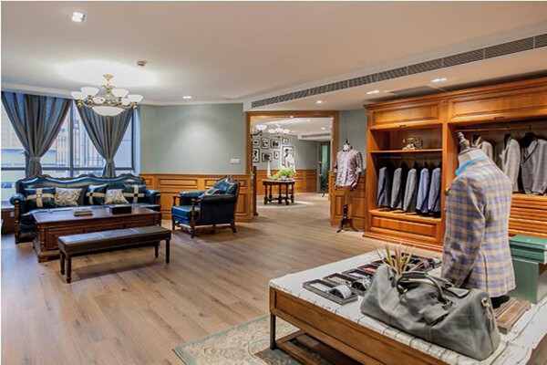 博铂男装店铺展示