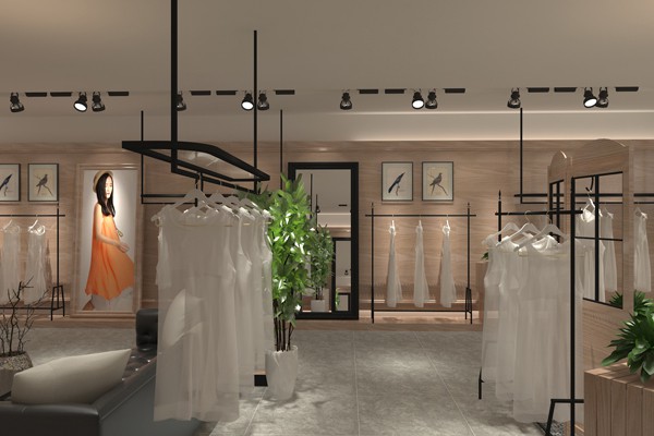 無索女装店铺展示