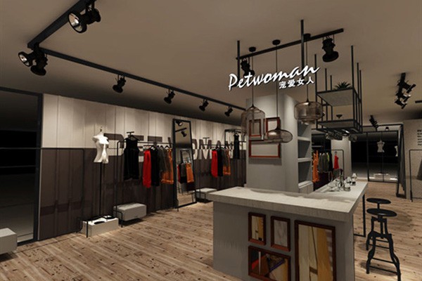 宠爱女人女装店铺展示
