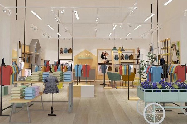 铅​笔树童装店铺展示