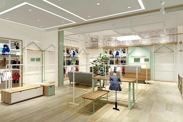 铅​笔树童装店铺展示