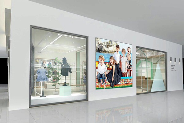 铅​笔树童装店铺展示