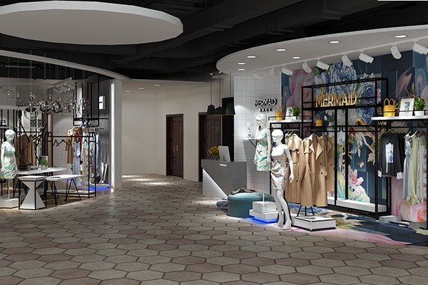 魔美名作女装店铺展示