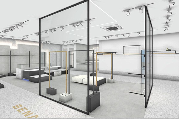 BENATRY男装店铺展示