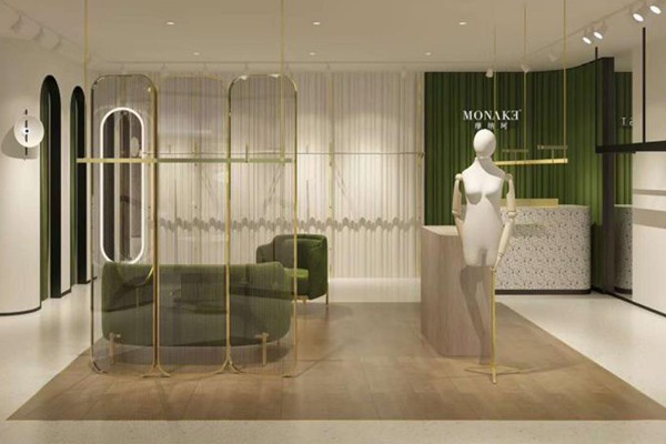 摩纳珂女装店铺形象