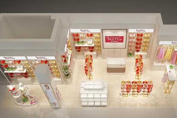 名之品创内衣店铺展示