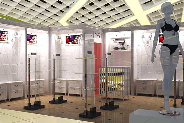 锋燕内衣店铺形象