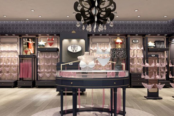 锋燕内衣店铺形象