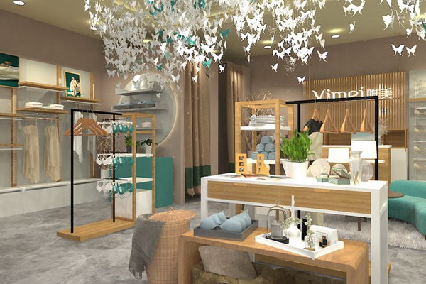 ​唯美内衣店铺展示