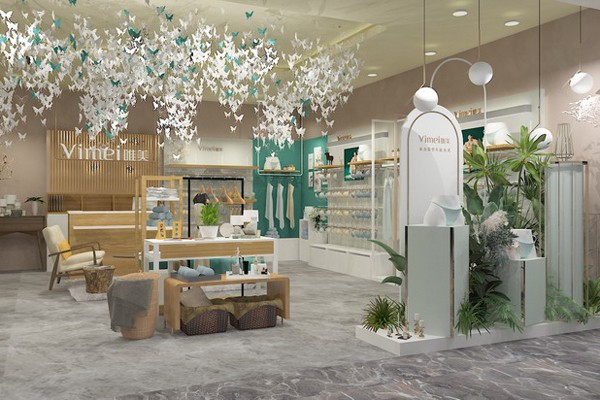 ​唯美内衣店铺展示