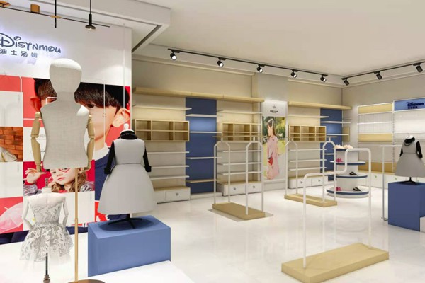 迪士汤姆童装店铺展示