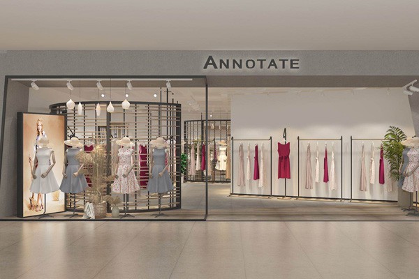 注释ANNOTATE女装店铺展示