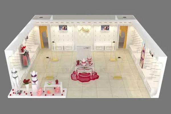 玫瑰·阿黛尔内衣店铺展示