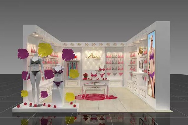 玫瑰·阿黛尔内衣店铺展示