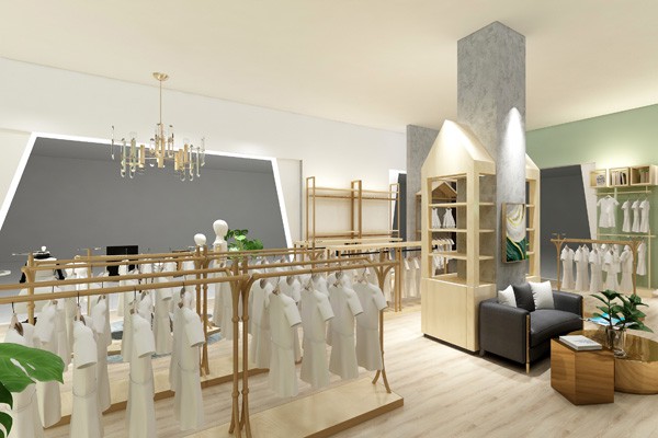 艾宝依童装店铺展示