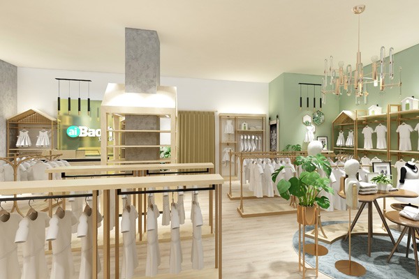 艾宝依童装店铺展示
